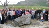 Saighdiúirí as Arm Mheiriceá ag tabhairt faoin nGaeilge i nGleann Cholm Cille
