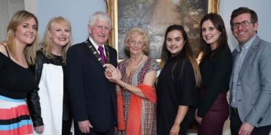 GAILEARAÍ: Insealbhú Uachtarán nua Oireachtas na Gaeilge, Seán Ó Muimhneacháin