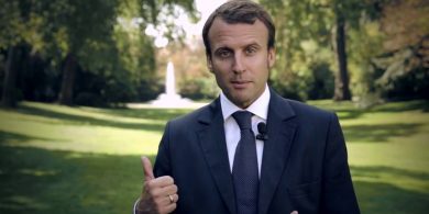 Céard atá i ndán anois ó toghadh Emmanuel Macron?