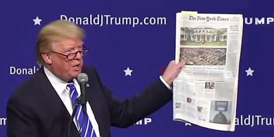 ‘You won’t read that in the mainstream media!’ – cás na meán traidisiúnta