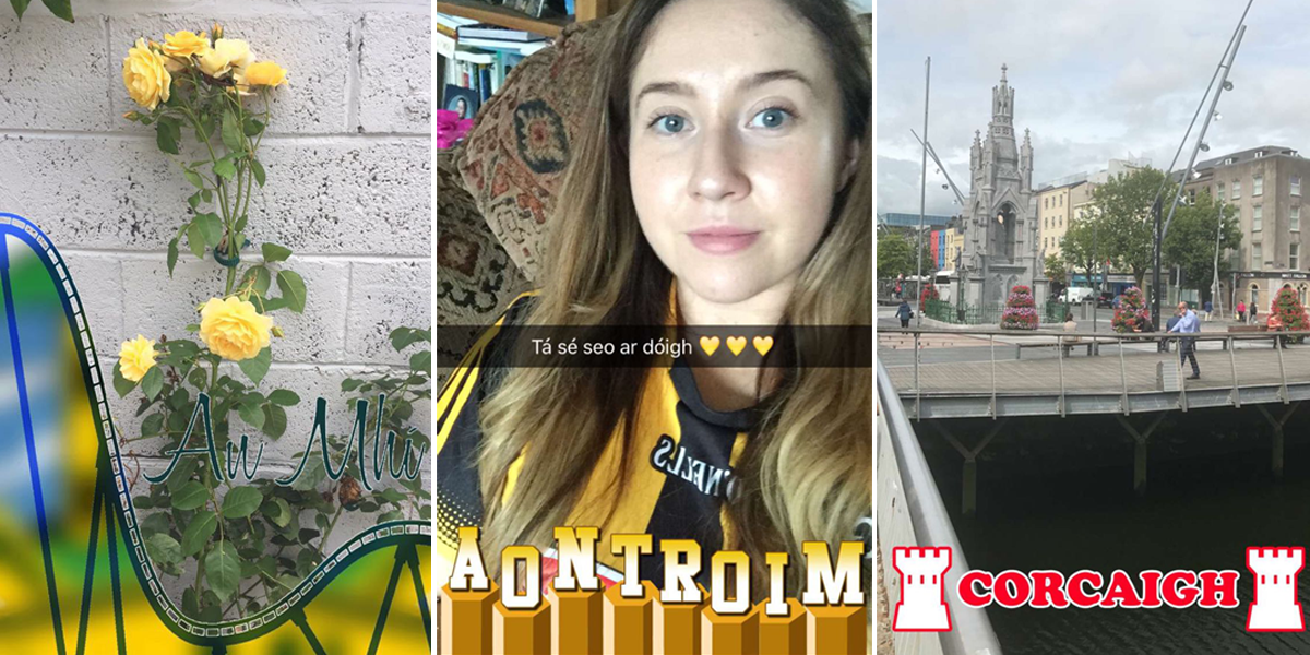 1,200,000 ‘filter’ Gaeilge seolta ar Snapchat in 48 uair an chloig