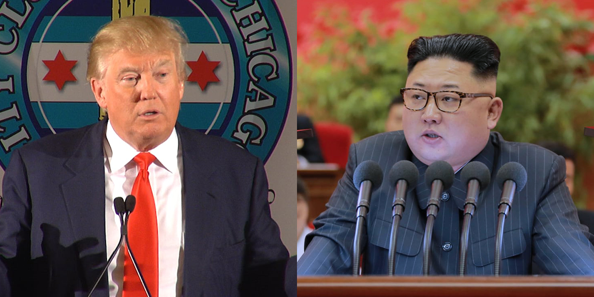 Trump, Kim Jong-un agus cúram cnis