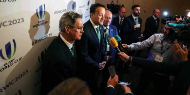 Ní bheidh an comórtas domhanda rugbaí againn. Drochscéal?