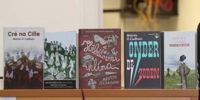 Mhothaigh mé dáimh le Pádraig Chaitríona agus mé ag fanacht ar leac de ghlaschloch na hOstaire