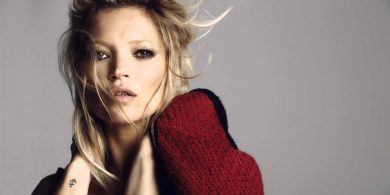 Éadaí athláimhe Kate Moss agus tábhacht na siopaí carthanachta