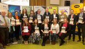 Gearrliosta Ghradam Sheosaimh Uí Ógartaigh fógartha agus duais aitheantais Pheadair Uí Fhlatharta seolta