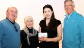 GAILEARAÍ: Slua maith i láthair ag Ceiliúradh an Bhlascaoid i nDún Chaoin agus sparánacht bronnta ar mhac léinn óg ón Daingean