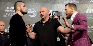 FÍSEÁN: ‘People who talk the Irish language, these guys don’t support you’ – an t-achrann teanga idir Khabib agus McGregor ag géarú