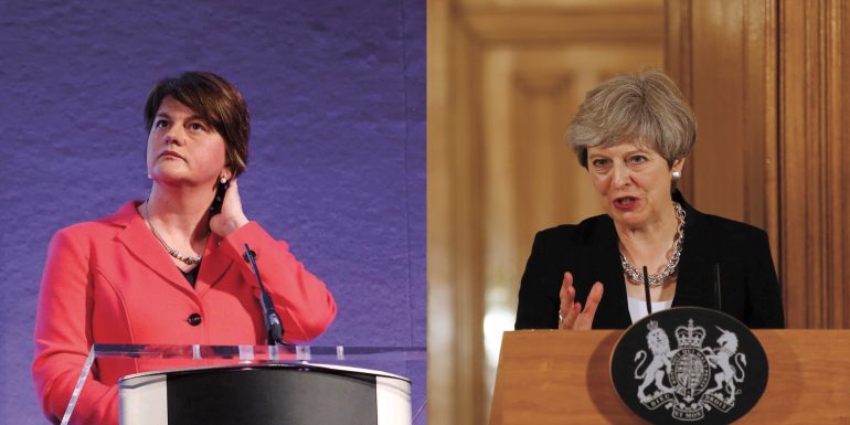 An DUP chun cur i gcoinne mholadh May i Westminster – Arlene Foster