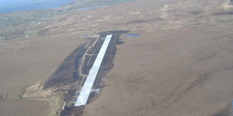 Aerstráice Chonamara Thuaidh le hoscailt go sealadach do Cheiliúradh Alcock agus Brown