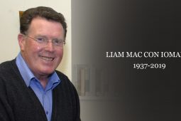 Liam Mac Con Iomaire – duine de mhórGhaeil na hÉireann agus fear uasal ar shlí na fírinne