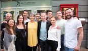GAILEARAÍ: Slua breá ag an gcéad oíche de ‘Salómae’ sa Taibhdhearc