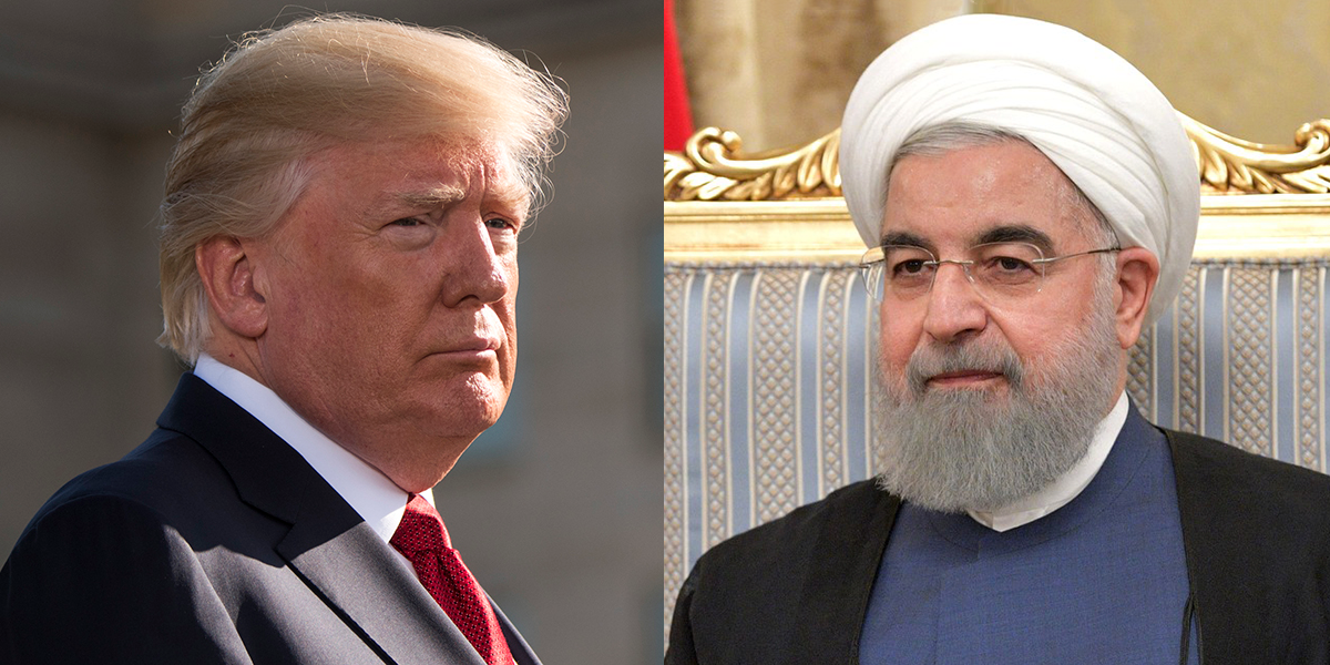 ‘Seans maith’ go mbuailfidh Trump le Hassan Rouhani, uachtarán na hIaráine