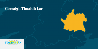 TOGHCHÁN 2020: Idir Fianna Fáil agus Pobal Roimh Bhrabús a bheidh an ceathrú suíochán i gCorcaigh Thuaidh Lár