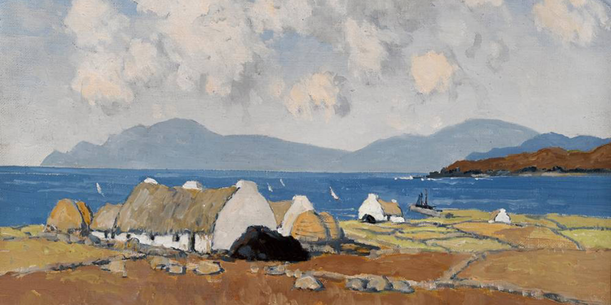 €420,000 caite ar ‘A Sunny Day, Connemara’ – an pictiúr de chuid Paul Henry is costasaí a díoladh riamh