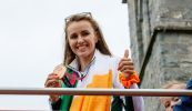 GAILEARAÍ: Fáilte Uí Cheallaigh abhaile go Conamara roimh laochra Oilimpeacha na rámhaíochta