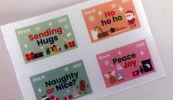 ‘Naughty or Nice?’ – cáineadh déanta ar easpa Gaeilge ar stampaí na Nollag