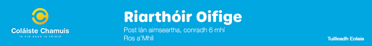 Ó Cúláin ag dul ar scor agus é molta as Údarás na Gaeltachta a thabhairt slán ó ‘thréimhse chorraitheach’