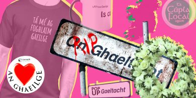 Tá an Ghaeltacht sa teach cúraim ach caitheann an Stát léi mar a bheadh sí sa naíonra