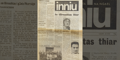 ‘An tOireachtas Thiar’ is na scéalta eile ar an nuachtán Gaeilge 50 bliain is an lá inniu