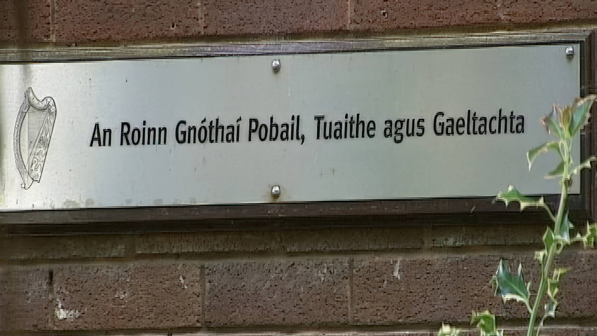 An Roinn Gnóthaí Pobail, Tuaithe agus Gaeltachta le bunú ag an rialtas nua