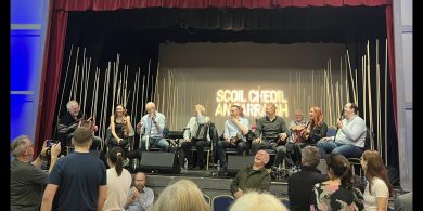 Bhí Cnoc Bréanainn fhéin ag rince nuair a tháinig ‘An Tulla Céilí Band’ go dtí Halla na Feothanaí
