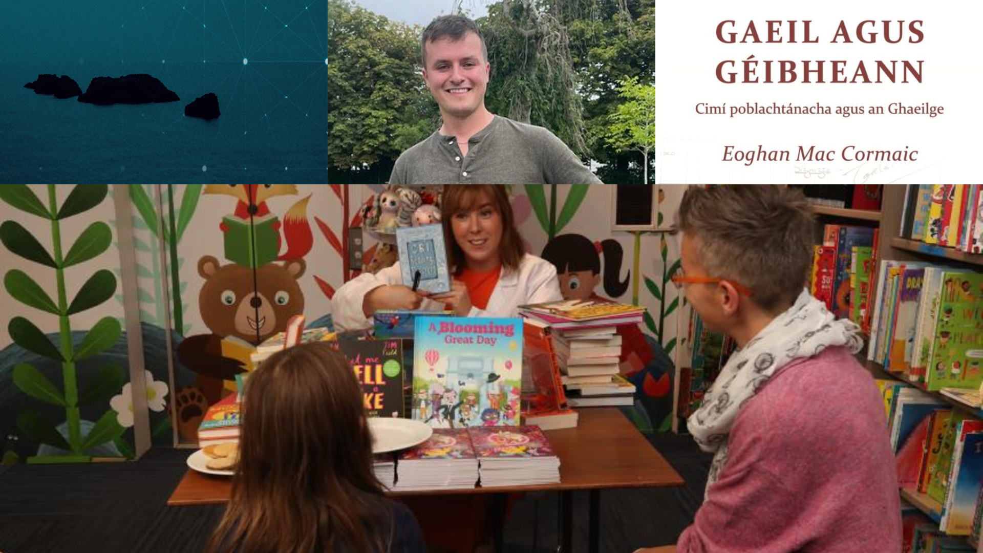 Clinic Leabhar i bPOTA, ‘Gaeil agus Géibheann’ i bPríosún Chill Mhaighneann, ceiliúradh Sheachtain na Gaeilge
