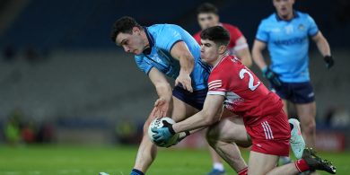 Áth Cliath agus Doire le chéile i ngrúpa fíordheacair agus an tarraingt déanta don chéad bhabhta eile de Chraobh Peile na hÉireann