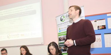Conradh na Gaeilge ‘ag seasamh le pobal Dhroim Crí’ agus craobh nua bunaithe i bPort an Dúnáin