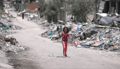 14,000 páiste i mbaol bás a fháil in Gaza mura bhfaigheann siad cúnamh