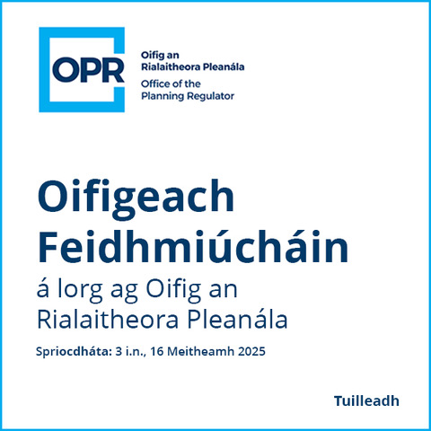 OPR Oifeigeach Feidhmiuchain brat 0525