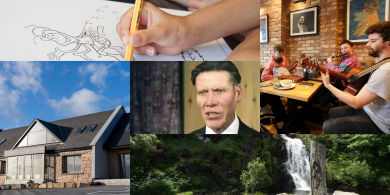 CULTÚR: Feis Thoraí, Siúlóid Ghaeilge ar Shlí Cholmcille, RUA in Amharclann Ghaoth Dobhair