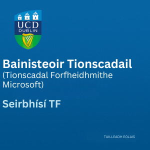 UCD Bainisteoir Tionscadail 300