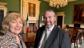 ‘Reeling in the years’ agus mé ar cuairt ar Dháil Éireann le mo Theachta Dála áitiúil