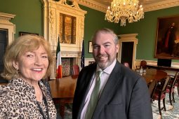 ‘Reeling in the years’ agus mé ar cuairt ar Dháil Éireann le mo Theachta Dála áitiúil