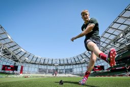 Faobhar á chur ag na Leoin ar an ngoile i mBaile Átha Cliath 