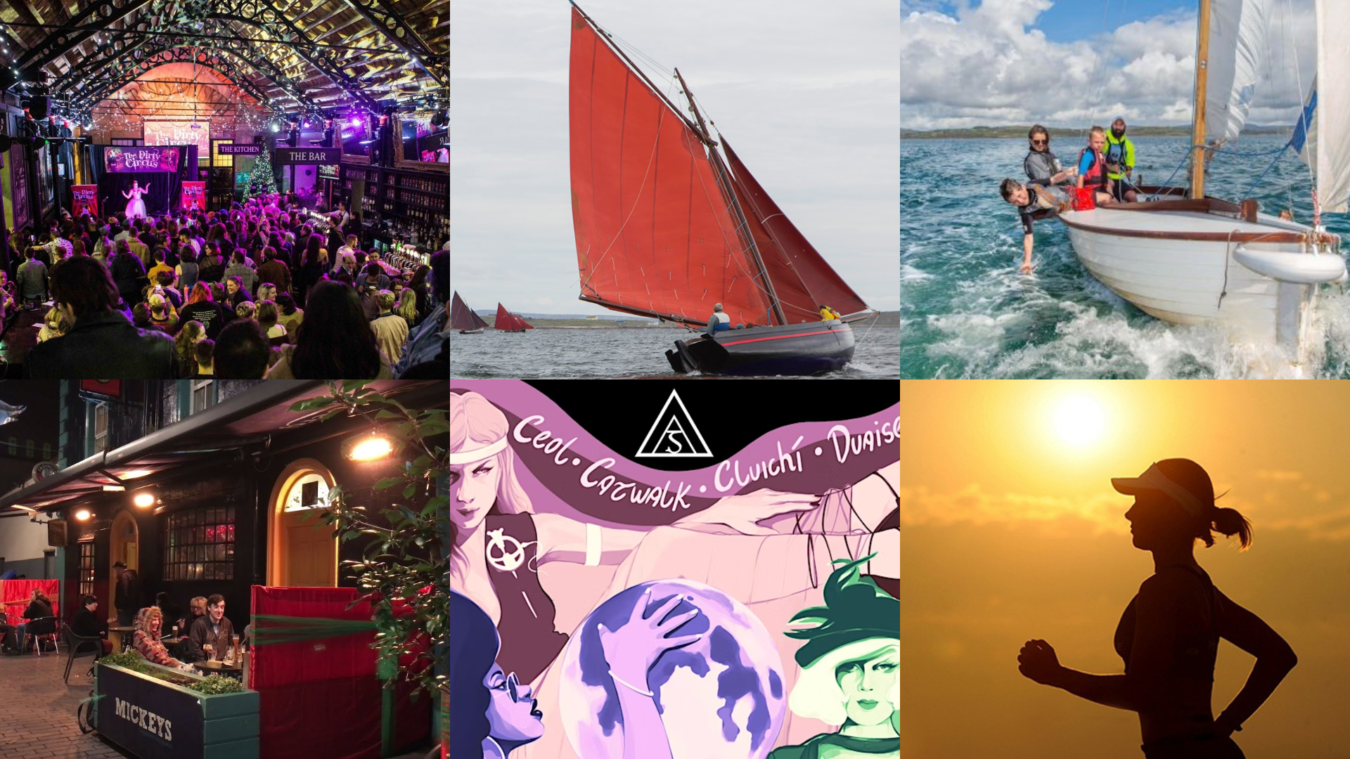 Fête de la Musique vs Pop-Up Gaeltacht i Luimneach, Bál Aiteach i mBaile Átha Cliath, Park Run Gaeilge in Iorras agus Rásaí Bád i Ros Muc