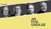 Fliuch báite ag déanamh na hArdteiste, geáitsí Geert Wilders agus ciste fhógraí RnaG
