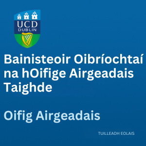 UCD Bainisteoir Oibríochtaí 300 0625