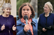 Na Gaeilgeoirí atá á lua leis an uachtaránacht…