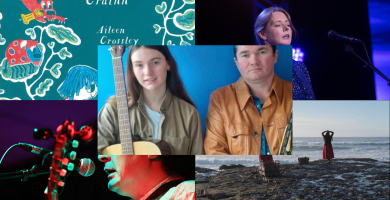 Beckett sa Taibhdhearc, An Áit a nEitlíonn na Madaí Crainn, John Spillane ag Féasta Ceoil an Spidéil, Albam nua Bhríd Ní Mhaoilchiaráin