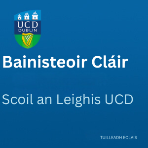 UCD Bainisteoir Cláir 300 0825