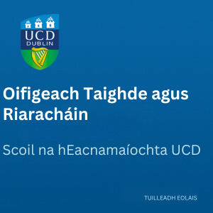 UCD Oifigeach Taighde agus Riaracháin 300 0925