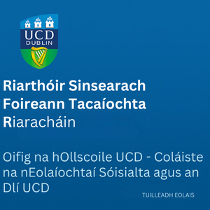UCD Riarthóir Sinsearach 300 0925
