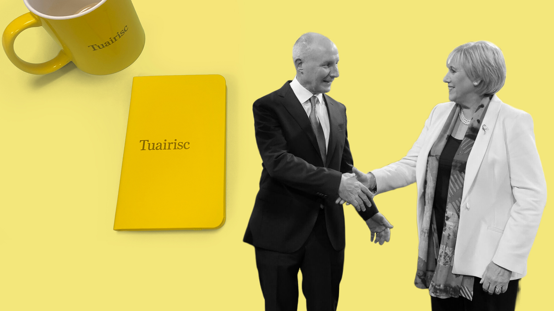 Seó Heather agus Jim, díchoilíniú na teanga agus gnás feistis don Oireachtas