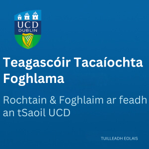 UCD Teagascóir Tacaíochta Foghlama 300 1025