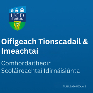 UCD Comhordaitheoir Scoláireachtaí Idirnáisiúnta 300 1025