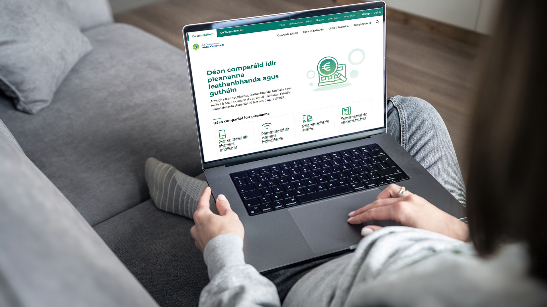 GNÉ-ALT FÓGRAÍOCHTA: An bhfuil mearbhall ort faoin Leathanbhanda? Cuidíonn ComReg leat le heolas a fháil faoi na roghanna atá agat