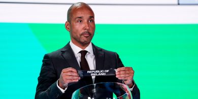 An tSeicia tarraingthe ag Éirinn do bhabhtaí cáilithe Chorn an Domhain