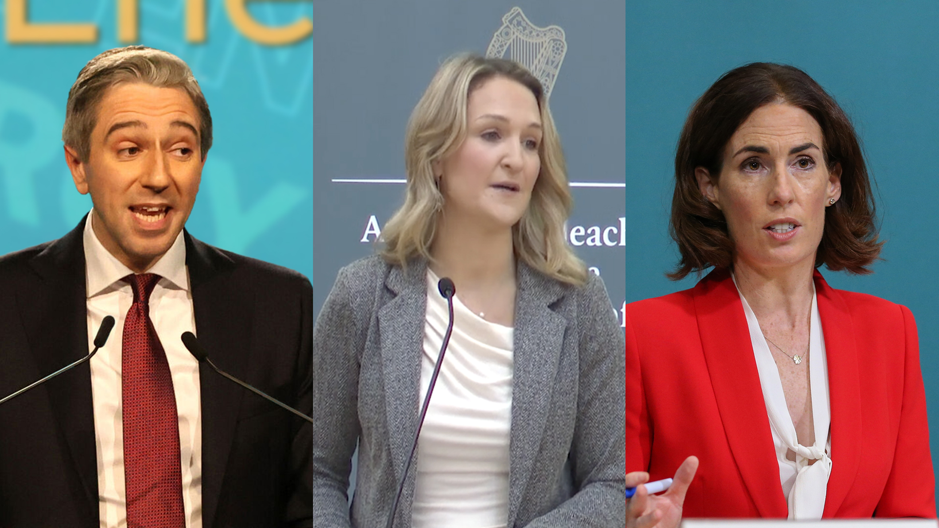 Simon Harris an t-aire airgeadais nua, Helen McEntee ina haire gnóthaí eachtracha